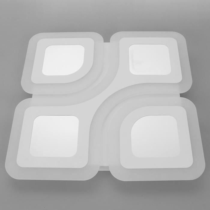 Люстра с ПДУ 10005/4 LED 180Вт 3000-6000К диммер с подсветкой белый 50х50х10 см BayerLux