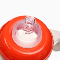 Бутылочка для кормления Крошка Я &laquo;Baby time collection&raquo;, широкое горло, от 6 мес., 240 мл, цвет бежевый