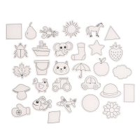 Развивающий набор &laquo;Цветные палитры&raquo;