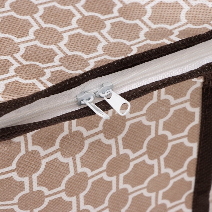 Кофр для хранения вещей Доляна &laquo;Браун&raquo;, 45&times;30&times;20 см, цвет коричневый