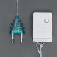 Гирлянда &laquo;Бахрома&raquo; 2.4 &times; 0.7 м с насадками &laquo;Шарики&raquo;, IP20, прозрачная нить, 108 LED, свечение мульти, 8 режимов, 220 В