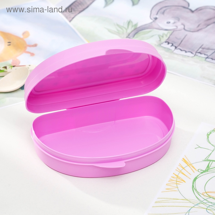 Бутербродница IDEA &laquo;Единорог&raquo;, цвет розовый