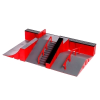 Набор скейт-парк &laquo;Экстремал&raquo;, фингерборд и фингербайк