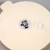 Ёлочная игрушка &laquo;Семья снеговиков&raquo;, от батареек, свечение тёплое белое