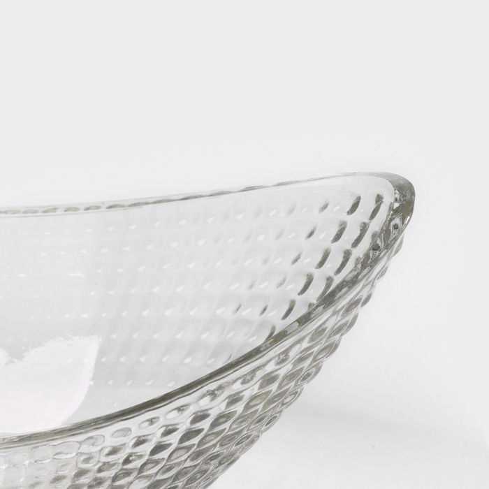 Набор стеклянных салатников VENICE, 16,5&times;8,5&times;6,5 см, 2 шт