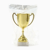 Кубок 117, наградная фигура, золото, подставка пластик, 16,3 &times; 11,3 &times; 5,6 см.