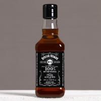 Гель для душа во флаконе виски &laquo;100% мужчина&raquo;, 250 мл, аромат сандала и бергамота, Новый Год