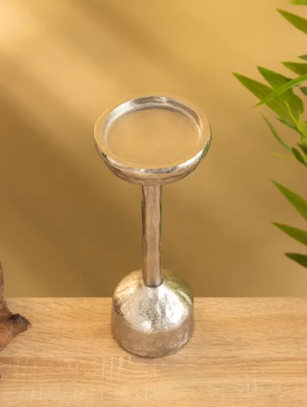 Подсвечник для свечи 9 см &laquo;Грэй&raquo;, 39 см, металл, золото