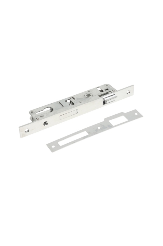 Замок врезной LOCKLAND, узкопрофильный, без ручек, Backset 25 мм, под ц/м, м/о 85 мм