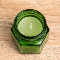 Свеча вотивная в стеклянной баночке, 100 г, сандаловое дерево