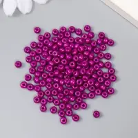 Бисер стекло 6/0 "Королевский фиолетовый" 15 гр