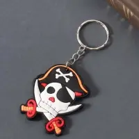 Брелок резина "Пираты" МИКС 3,5х4,8 см