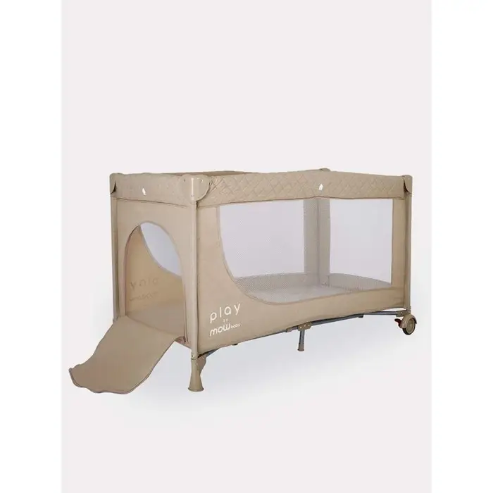 Манеж детский MowBaby play, бежевый