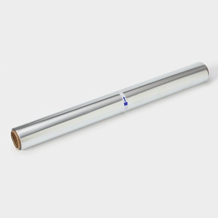 Фольга пищевая алюминиевая Доляна, универсальная, 44 см &times; 50 м, 11 мкм