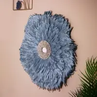 Настенный декор "Фантазия" перо 65 см