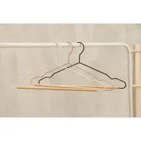 Плечики для одежды SAVANNA Wood, 41,5&times;22,5&times;1 см, цвет розовый