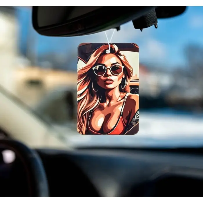 Ароматизатор в авто Cartage Hot Series, Лимон, подвесной, картонный