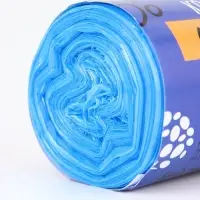 Мешки для мусора в рулоне 60 л, голубые,ПНД, толщина 8 мкм, 30 шт