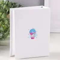 Фотоальбом 100 фото "Зайки на воздушном шаре" 10X15см, ПП карм.