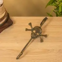 Крючок настенный &laquo;Пиратский&raquo;, 33&times;13.5&times;6 см, алюминий