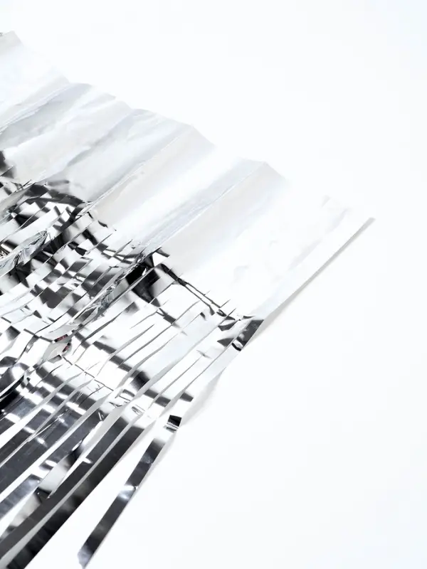 Занавес для фотозоны &laquo;Дождик&raquo; цвет серебро, 1*2 м