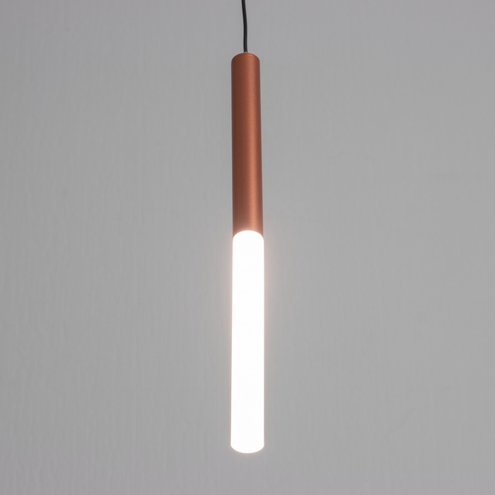 Светильник "Лукас софт" LED 5Вт 4000К матовая медь 2х2х30-130см