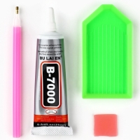 Алмазная мозаика на фигурке с полным заполнением &laquo;Мишка стразами&raquo;, панда