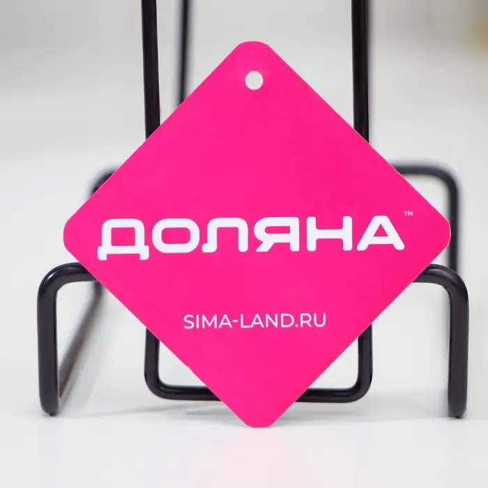 Салфетница Доляна &laquo;Демо&raquo;, 13&times;8.5&times;11 см, цвет тёмно-коричневый