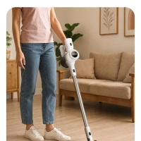 Беспроводной вертикальный пылесос КТ-5569 - 250 Вт