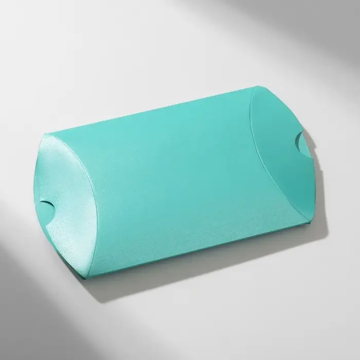 Коробочка подарочная складная &laquo;Свёрток&raquo;, 12&times;8&times;3 см, цвет мятный