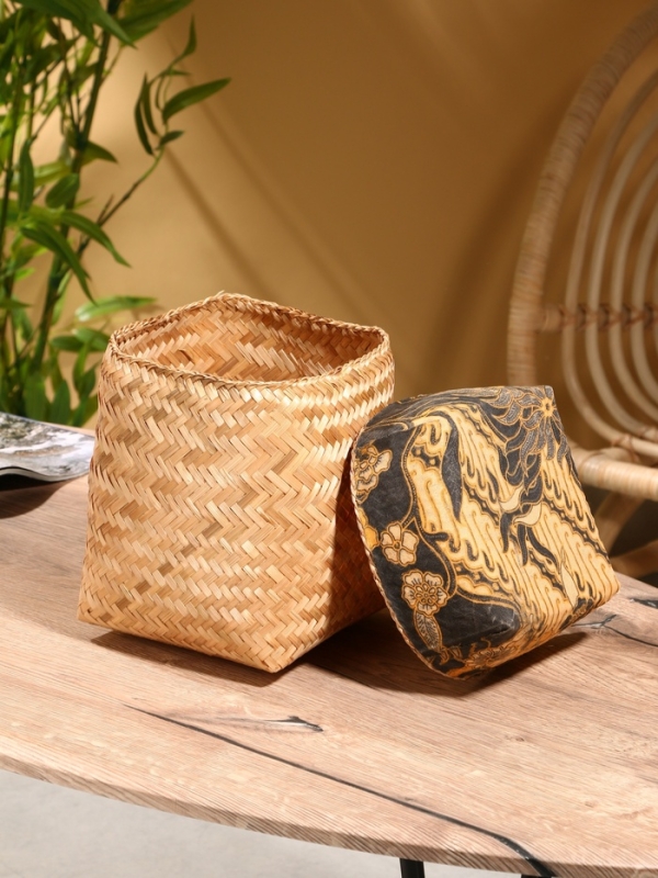 Корзинка плетеная "Масарта" 16х16х18 см