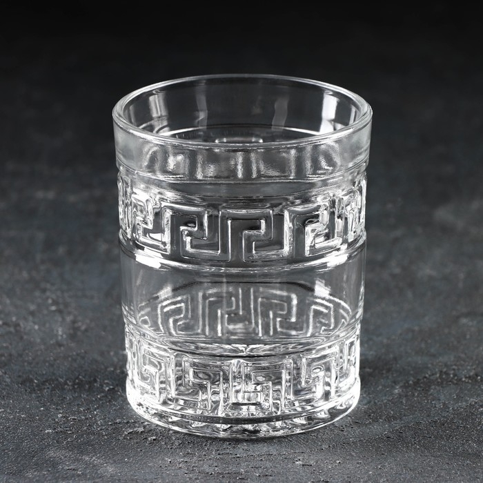 Стакан &laquo;Крист&raquo;, 350 мл, текстура МИКС