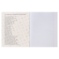 Тетрадь предметная 48 листов в клетку Calligrata &laquo;BlackTone.История&raquo;, обложка мелованный картон