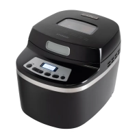 Хлебопечь HYBM-P0613 600Вт черный