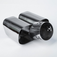 Насадка на глушитель 175&times;63 мм, посадочный 63 мм