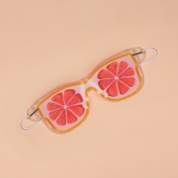 Маска для глаз, гидрогелевая, охлаждающая/согревающая, 18,2 &times; 7 &times; 0,5 см, цвет МИКС