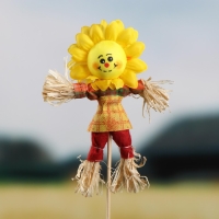 Огородное пугало &laquo;Солнце&raquo;, h = 50 см, МИКС, Greengo