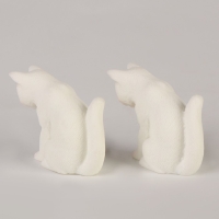 Миниатюра кукольная &laquo;Котик&raquo;, набор 2 шт., размер 1 шт. &mdash; 2 &times; 3,5 &times; 3 см