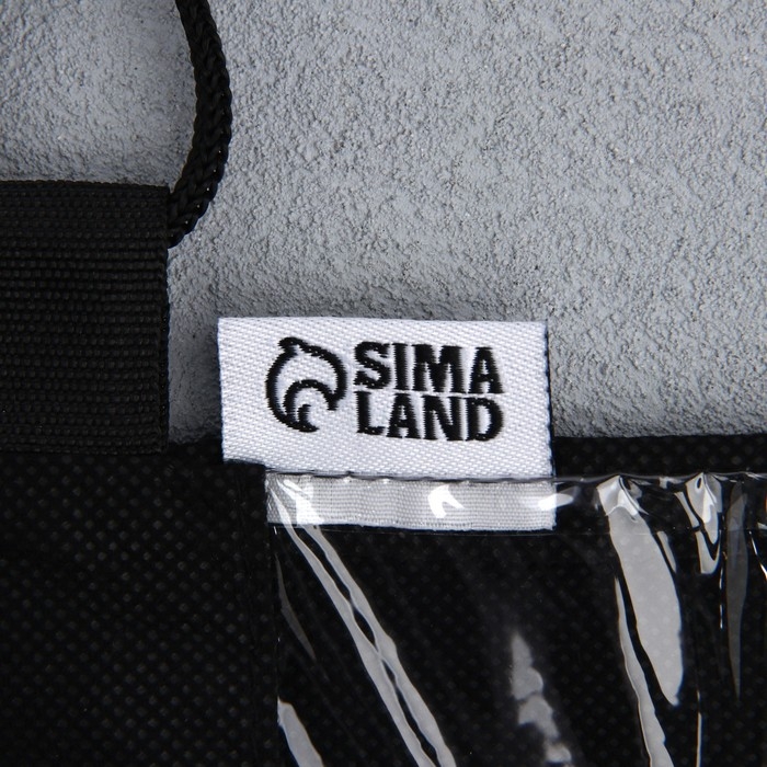 Мешок для обуви &laquo;Аниме воин&raquo; с прозрачным окном 30 х 40 см