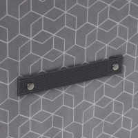 Короб стеллажный для хранения Доляна &laquo;Фора&raquo;, 25&times;25&times;25 см, цвет серый