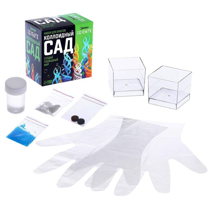 Набор для опытов &laquo;Коллоидный сад&raquo;