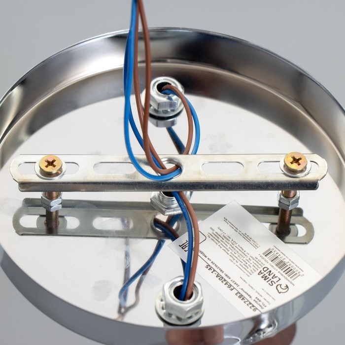 Люстра "Авиэтта" 2хЕ27 40Вт хром 58х23х26 см BayerLux