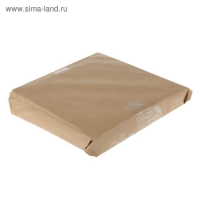 Картон переплётный 0.9 мм, 30 х 30, 50 листов, 540 г/м&sup2;, белый