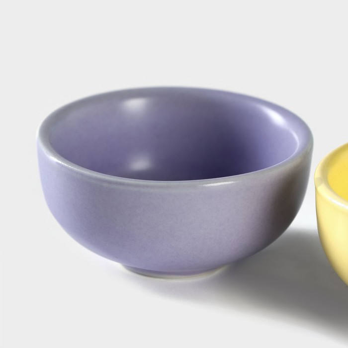 Набор для чайной церемонии керамический &laquo;Утро&raquo;, 5 предметов: 4 пиалы 50 мл, чайник 200 мл