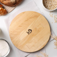 Менажница Доляна, d=27 см, 4 секции, берёза