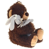 Мягкая игрушка &laquo;Медвежонок Чиба с зайцем&raquo;, 28 см