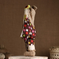 Оберег-домовой "Славуся, с метлой и подковой", средний, 33х24х12 см МИКС