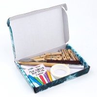 Набор для рисования масляной пастелью. Открытки своими руками &laquo;Морское настроение&raquo;, набор для творчества, 4 шт