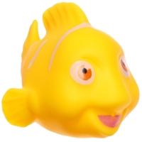 Набор резиновых игрушек для ванны &laquo;Пупсик с цветными рыбками&raquo;, 6 шт, Крошка Я