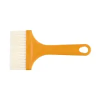 Кисть плоская ЛОМ промо, искусственная щетина, пластиковая рукоятка, 90 мм